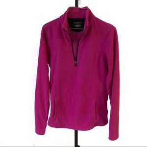 Tek Gear Quarter-Zip Waffle Fleece Sweatshirt | XS